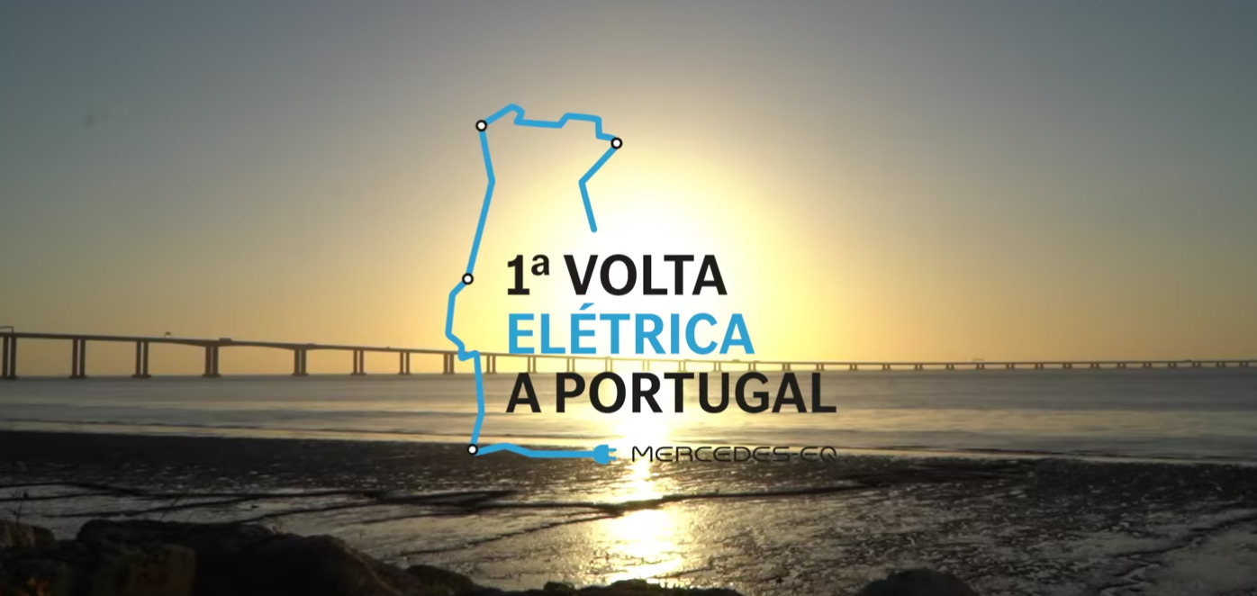 1ª Volta a Portugal Elétrica Mercedes-EQ (Video by Zero Graus)