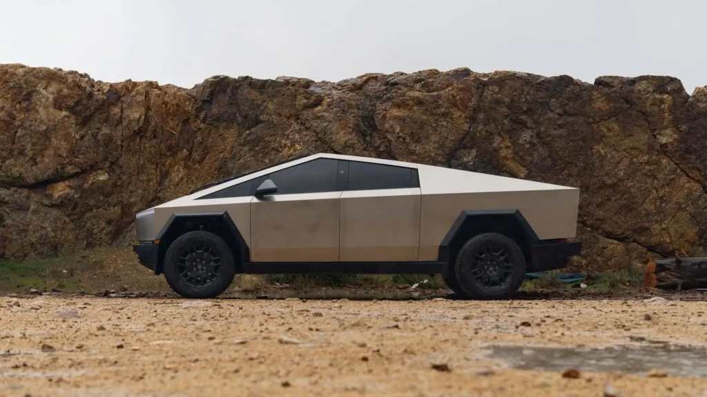Tesla Cybertruck para abate