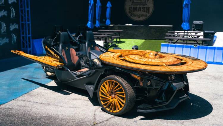 Só um verdadeiro fã de Star Trek se atreveria a comprar este carro