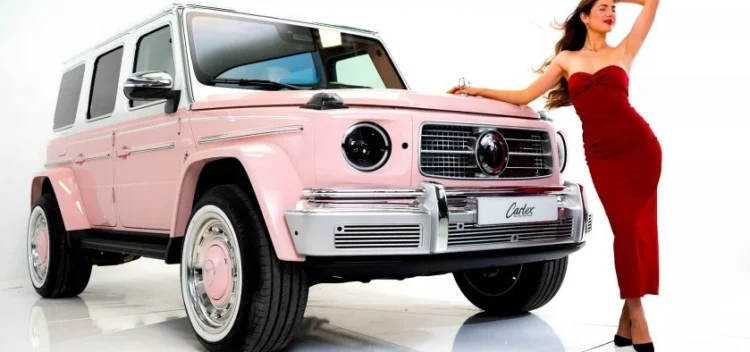 E esta beldade cor-de-rosa da Carlex com tração integral?