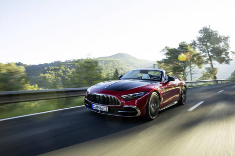 Este é o quarto modelo do portefólio da Maybach