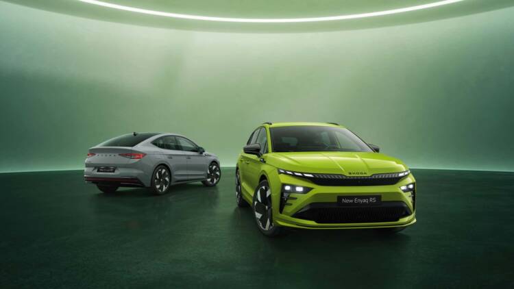 Skoda renova Enyaq RS na estética mas mantém a potência