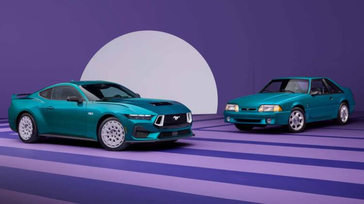 Ford cria pacote de imagem para o Mustang inspirado no passado