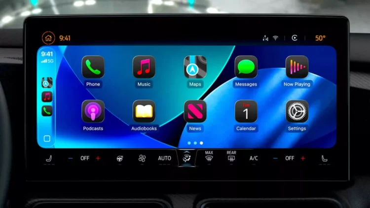 Apple CarPlay ganha novo visual e rapidez a partir do outono