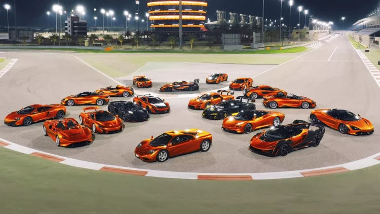 São 22 McLaren em estado novo. Valem 60 milhões de euros