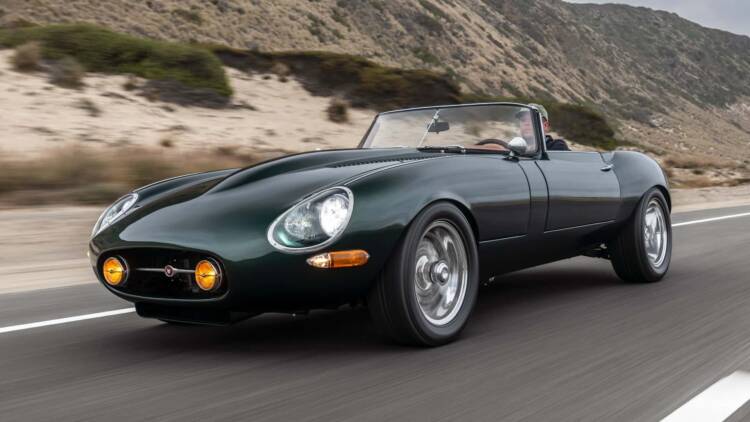 Este Jaguar E-Type Restomod esconde motor V 12