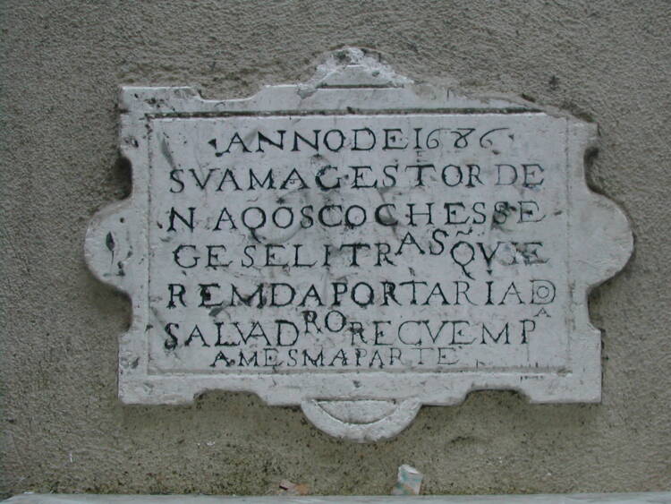 Sinal de trânsito mais antigo