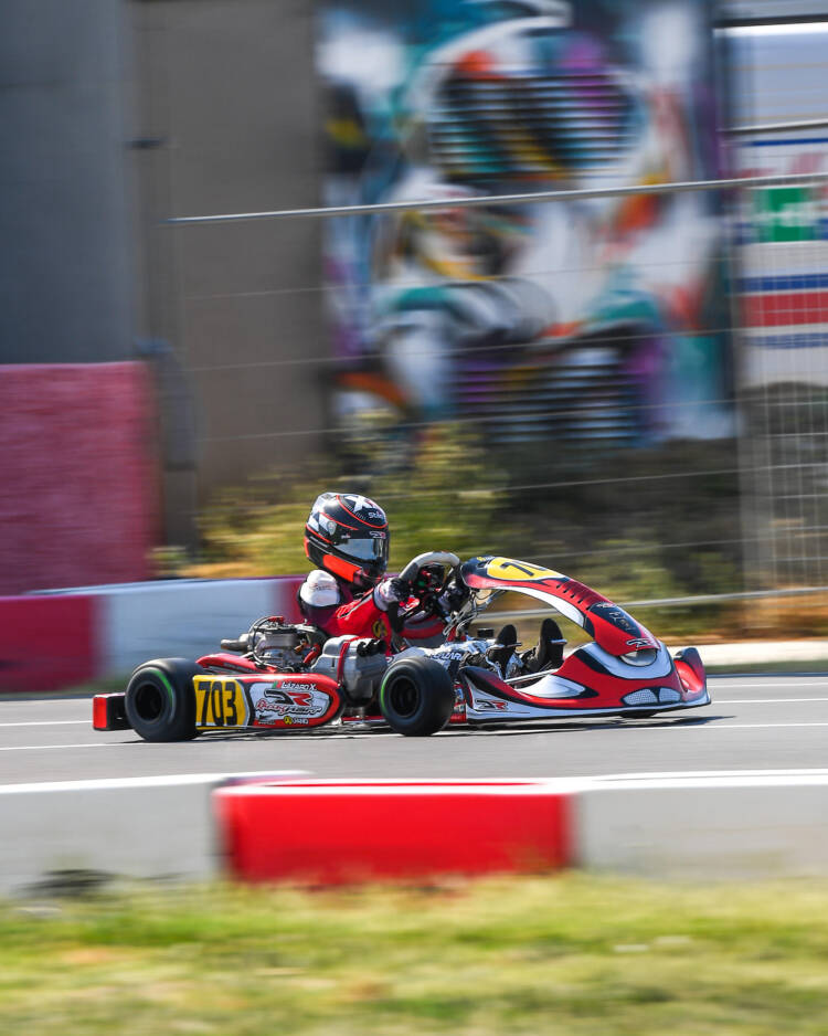 Xavier Lázaro não foi feliz na final em Cremona