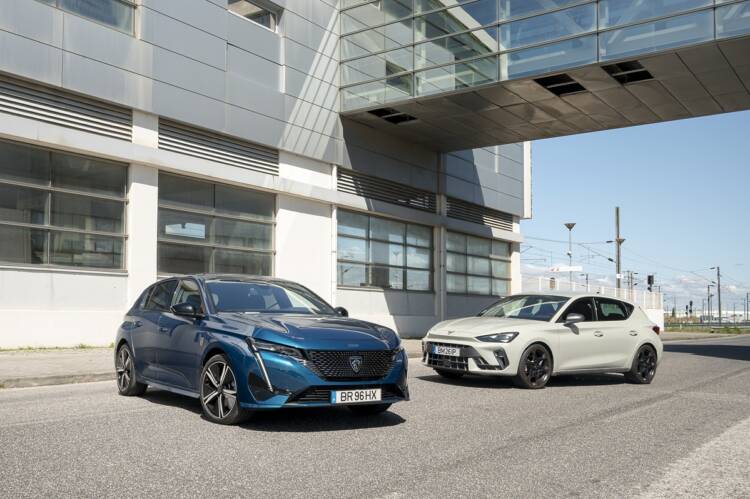 Comparativo – CUPRA Leon 1.5 eTSI 150 DSG vs Peugeot 308 GT Hybrid 136 E-DCS6 – A faísca certa
