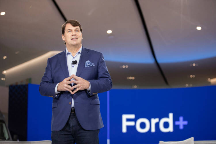 Jim Farley diz que a Ford pode acabar…