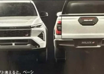 Primeira imagens de uma Toyota Hilux renovada surgem na net