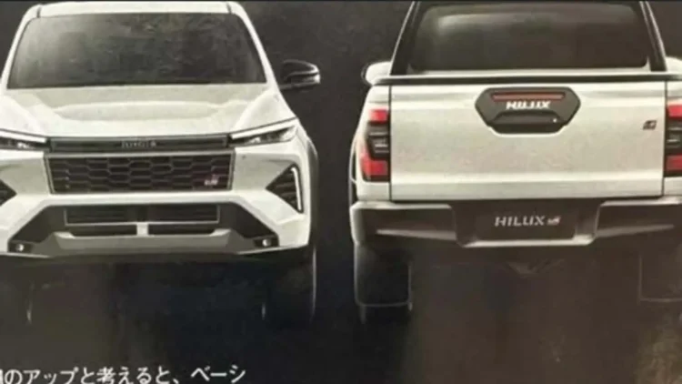 Primeira imagens de uma Toyota Hilux renovada surgem na net