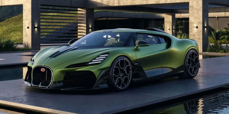 Brouillard é o novo Bugatti e tem o nome do cavalo de Ettore