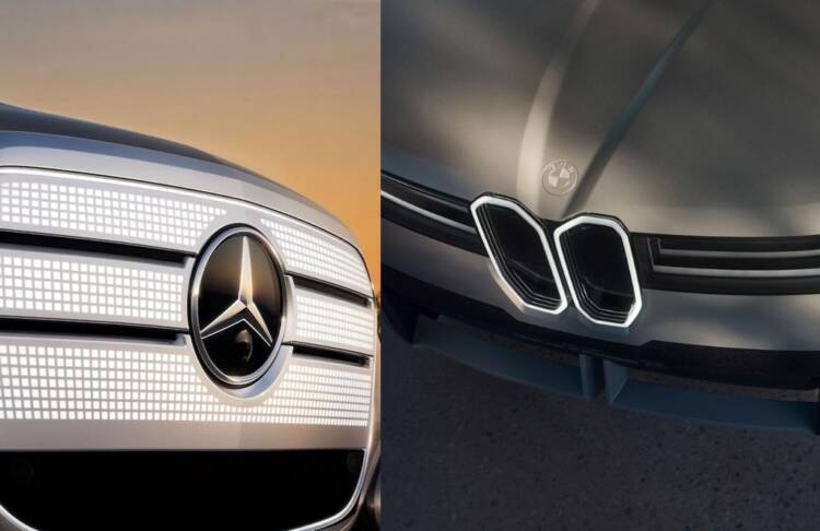 Duplo rim BMW ou estrela