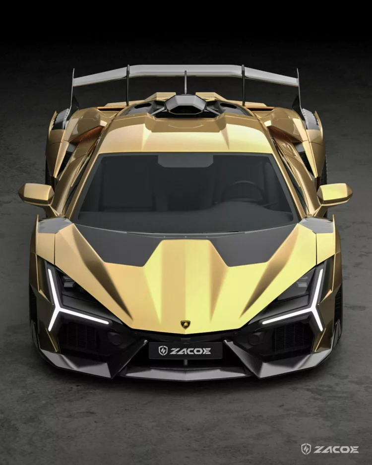 Zacoe é um Lamborghini Revuelto ainda mais radical