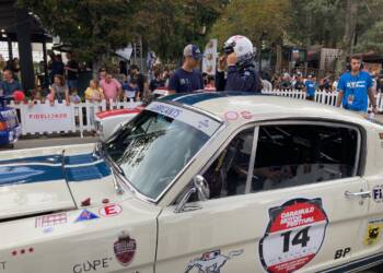 Fuchs levou o Flying Mustang ao Festival do Caramulo