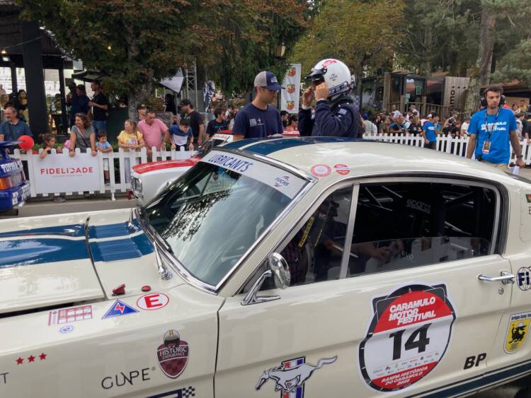 Fuchs levou o Flying Mustang ao Festival do Caramulo