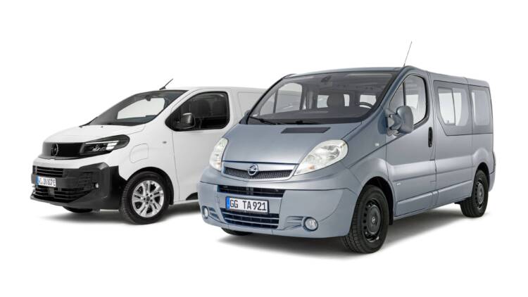 Opel Vivaro comemora 25 anos