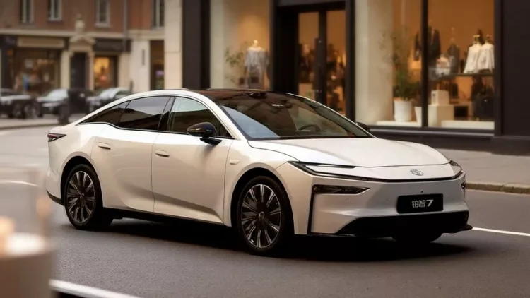 Novo topo de gama elétrico da Toyota chama-se bZ7