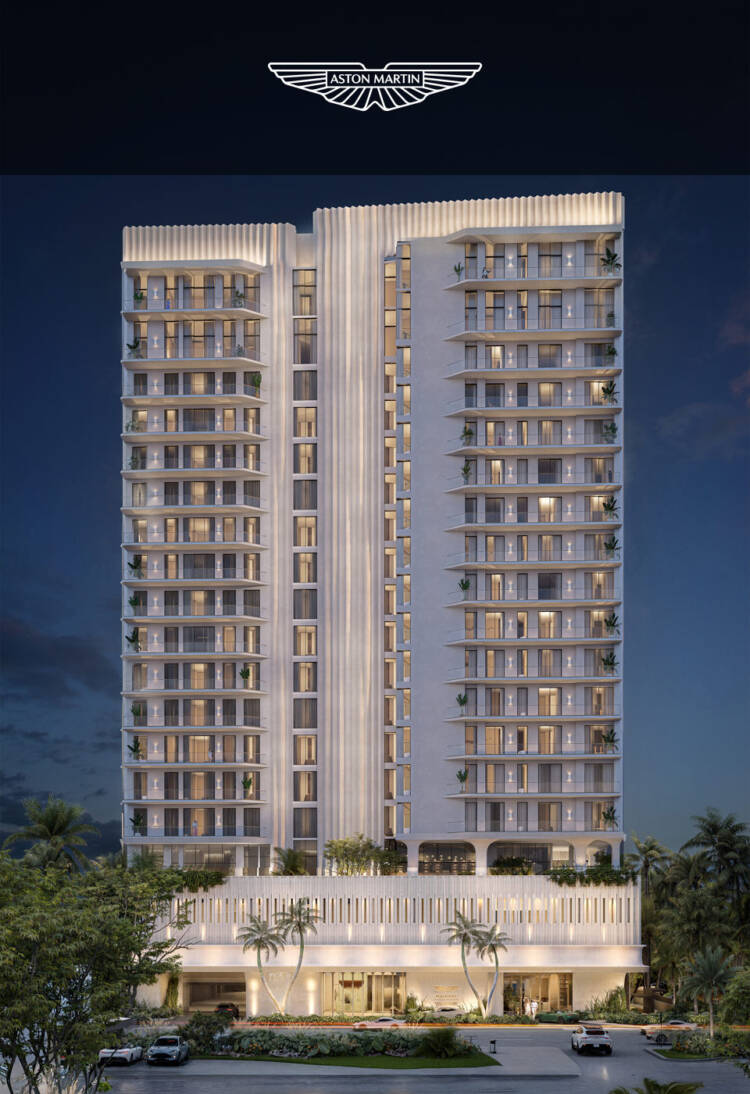Aston Martin volta a apostar em condomínio de luxo