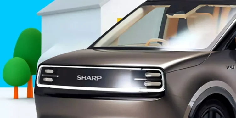 O Sharp é um carro que comunica com os eletrodomésticos da casa
