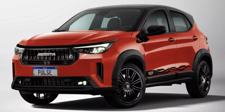 Parceria entre a Stellantis e a Netflix deu neste Abarth Pulse