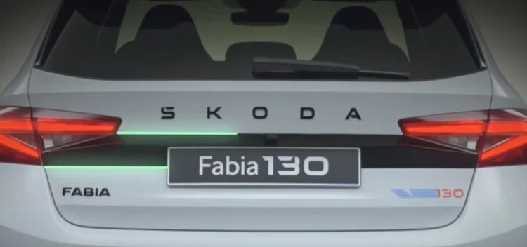 Skoda revela imagem de um Fabia 130