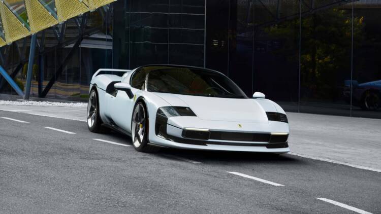 Este é o sucessor do Ferrari F40 e é único