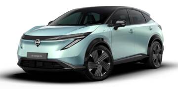 Eis as primeiras imagens do Nissan Ariya 2026