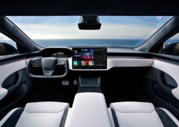 Model S interior