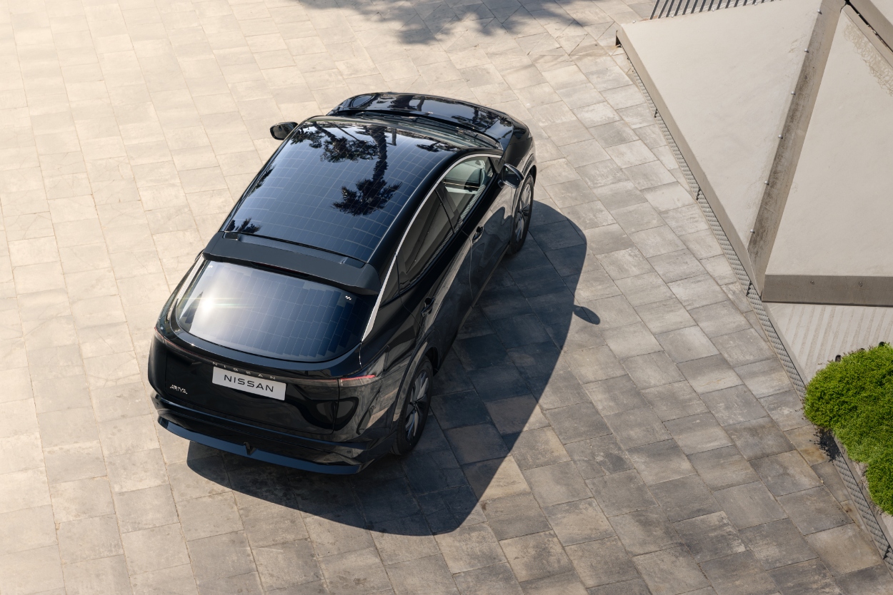 Nissan Ariya energia solar