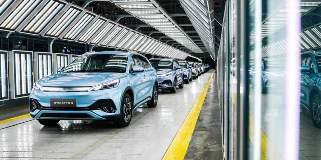 BYD Fábrica Atto3