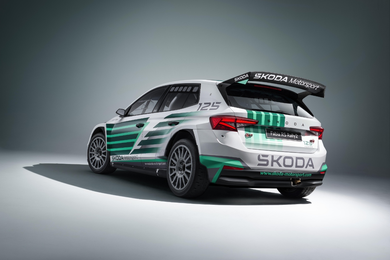 Skoda Fabia RS Rally2 edição 125 anos