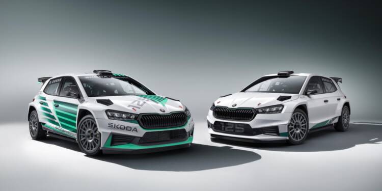 Skoda Fabia RS Rally2 edição 125 anos