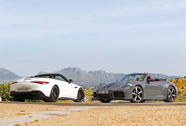 Frente a Frente – Mercedes-AMG SL 43 VS. Porsche 911 Carrera Cabriolet: Básico? Qual básico…