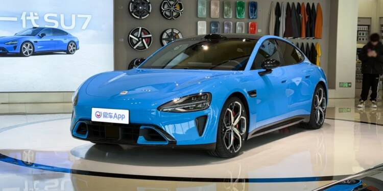 Xiaomi SU7 renovado (foto yichecar)