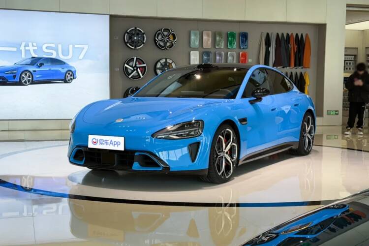 Xiaomi SU7 renovado (foto yichecar)