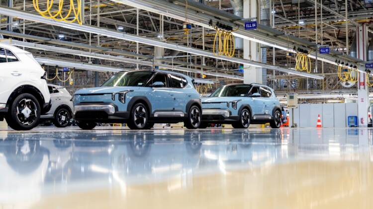 Fábrica da Kia EV2