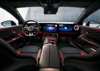 Interior do novo Mercedes AMG GT Coupé
