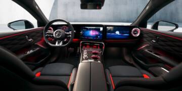 Interior do novo Mercedes AMG GT Coupé