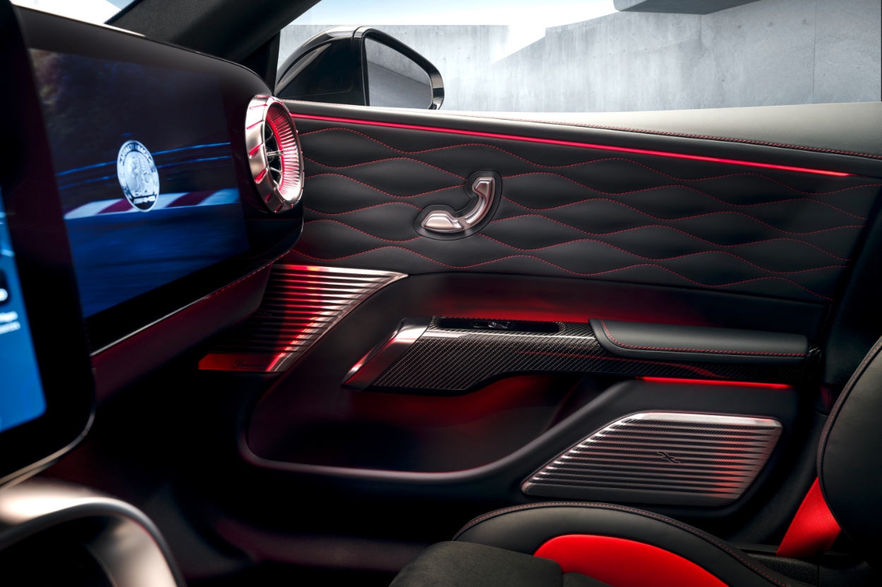 Interior do novo Mercedes AMG GT Coupé