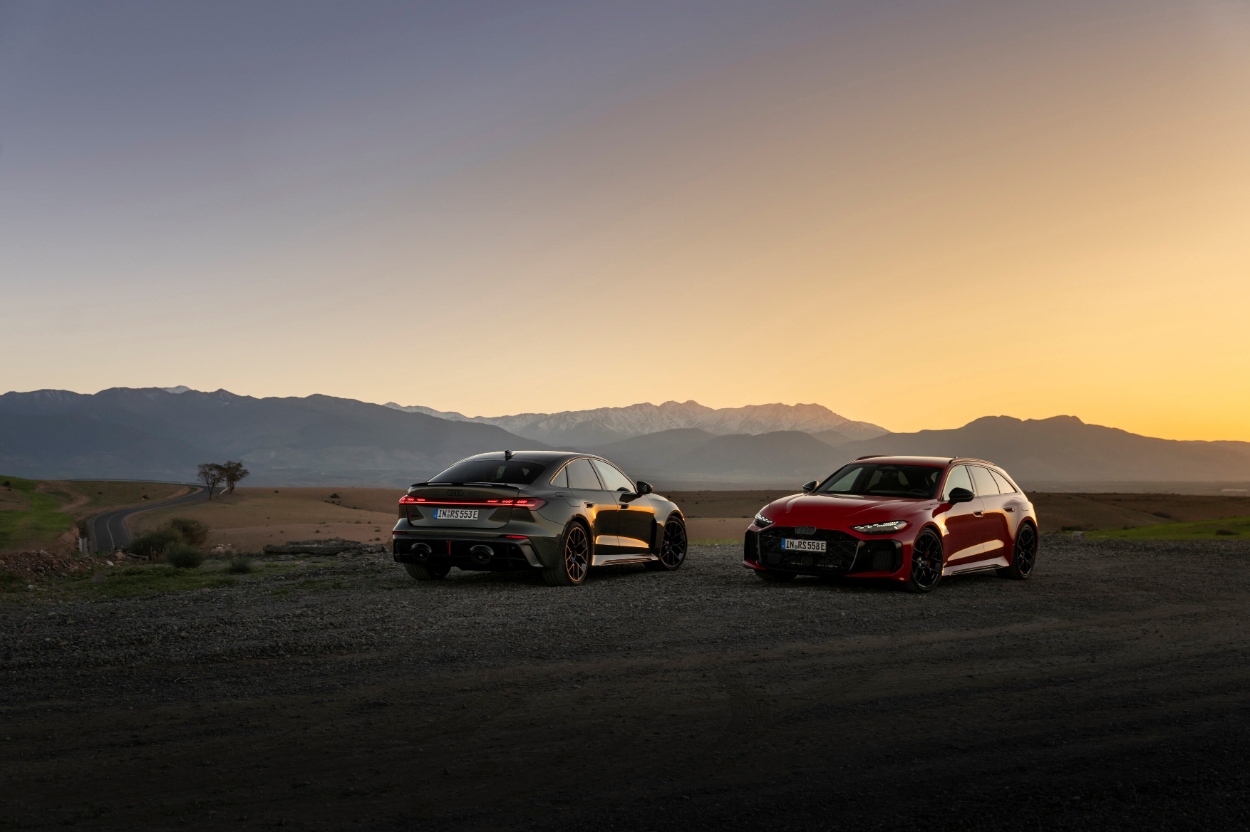 Novo Audi RS 5 testes Marrocos