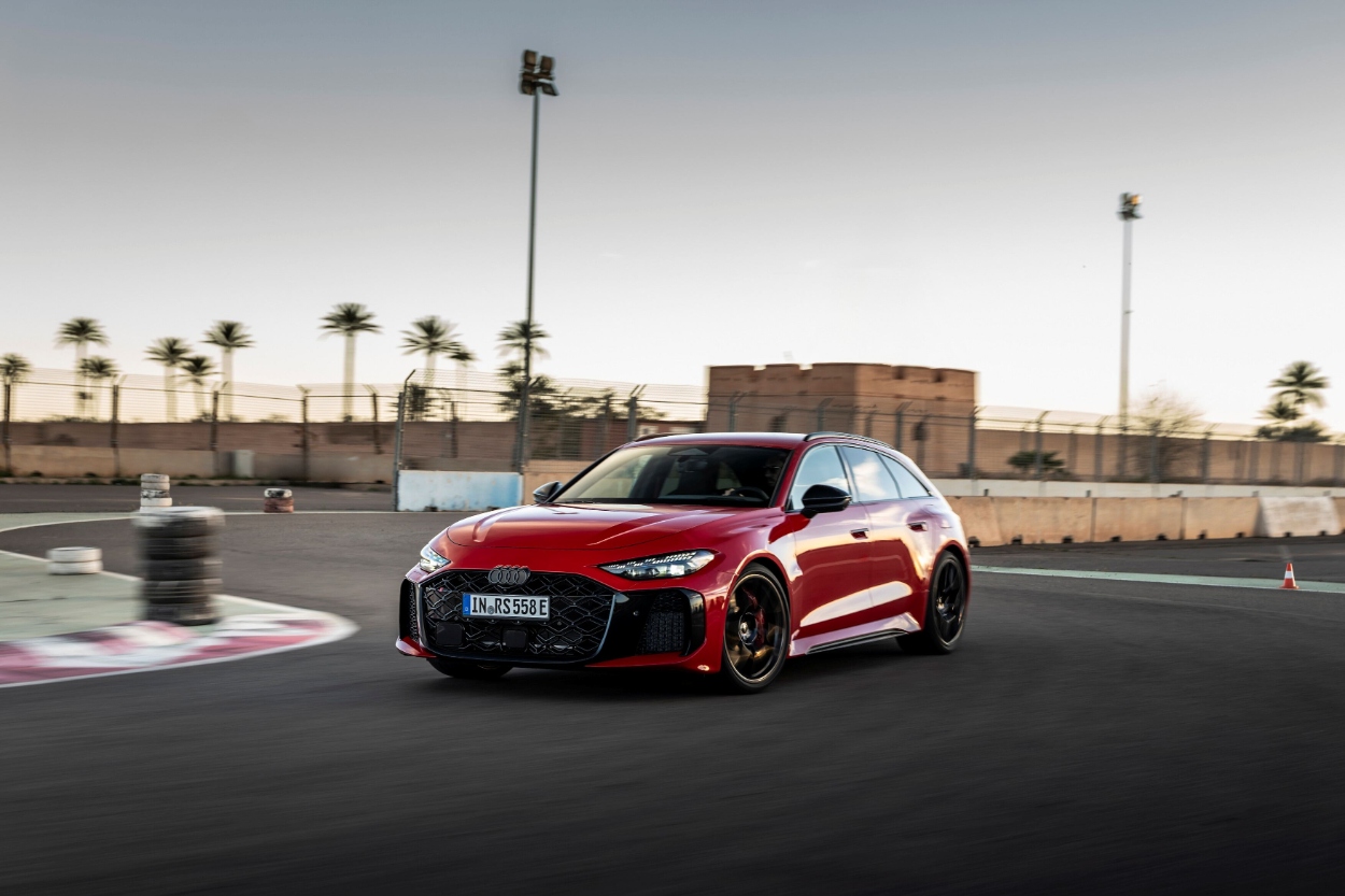 Novo Audi RS 5 testes Marrocos