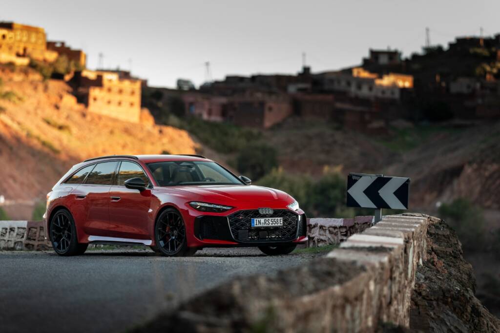 Novo Audi RS 5 testes Marrocos