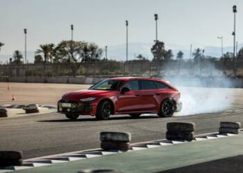 Novo Audi RS 5 testes Marrocos