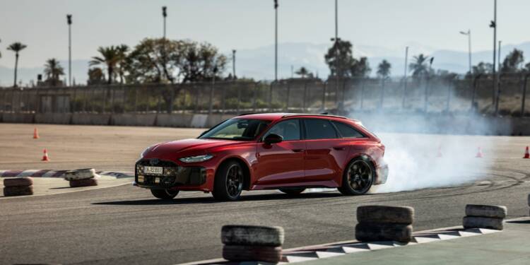 Novo Audi RS 5 testes Marrocos