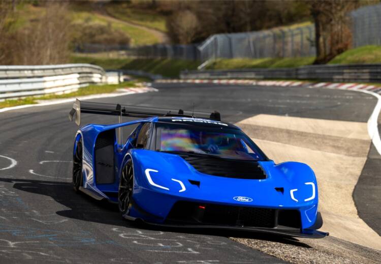 Ford GT entra no top 3 dos mais rápidos de Nürburgring