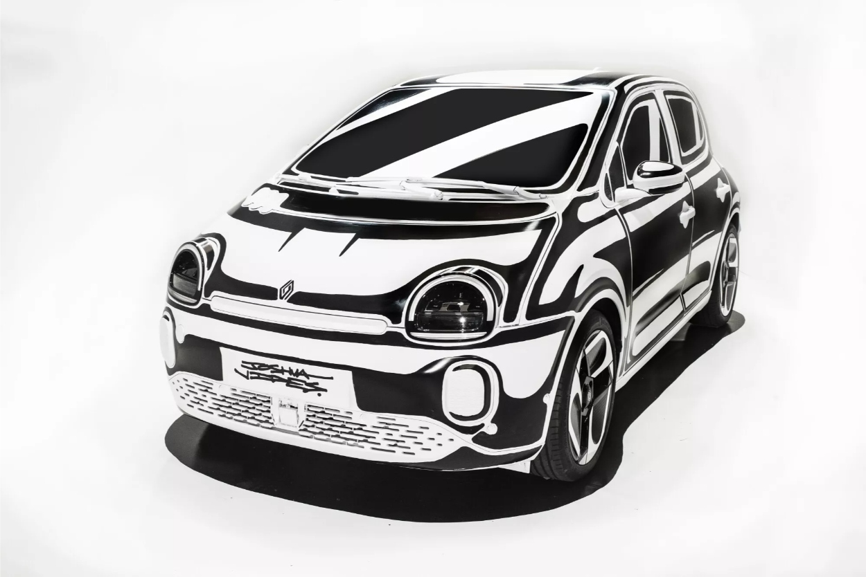 Joshua Vides Renault Twingo peça de arte