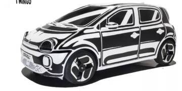 Joshua Vides Renault Twingo peça de arte