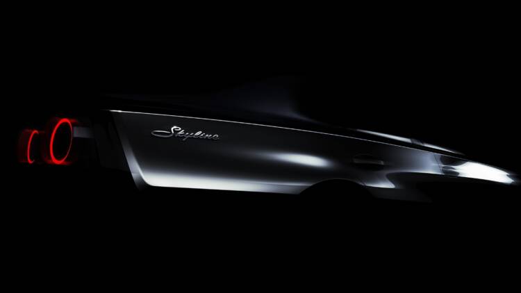 Teaser novo Nissan Skyline